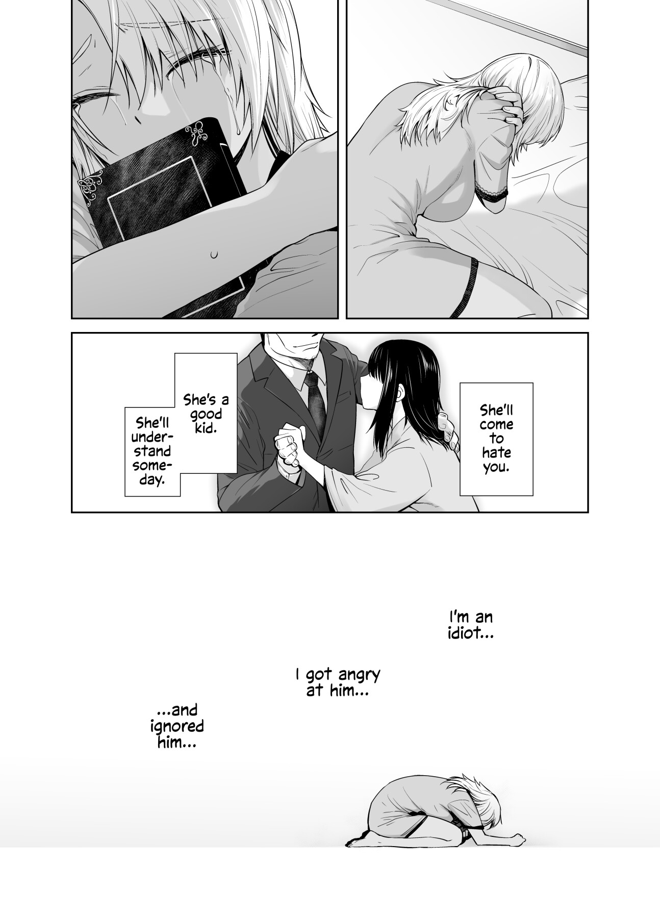 Hentai Manga Comic-Gyaru Daughter Has Passionate Sex With Her Dad 3-Read-32
